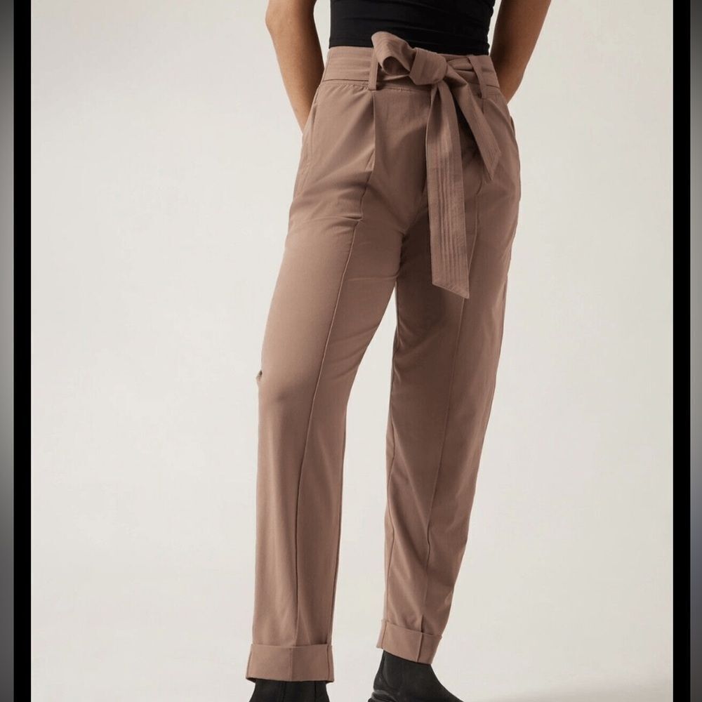 Athleta Cardiff Brown Pant Size 2